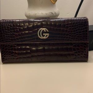 Gucci crocodile wallet